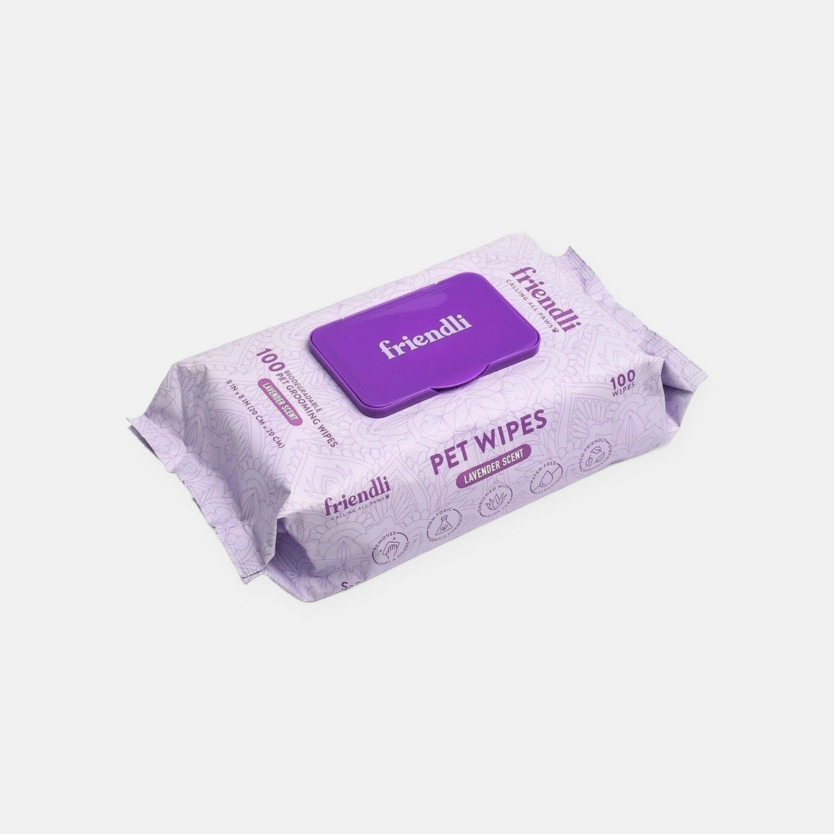 Pet Grooming Wipes, 100 Count