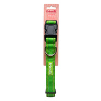 Lime Green Nylon Dog Collar