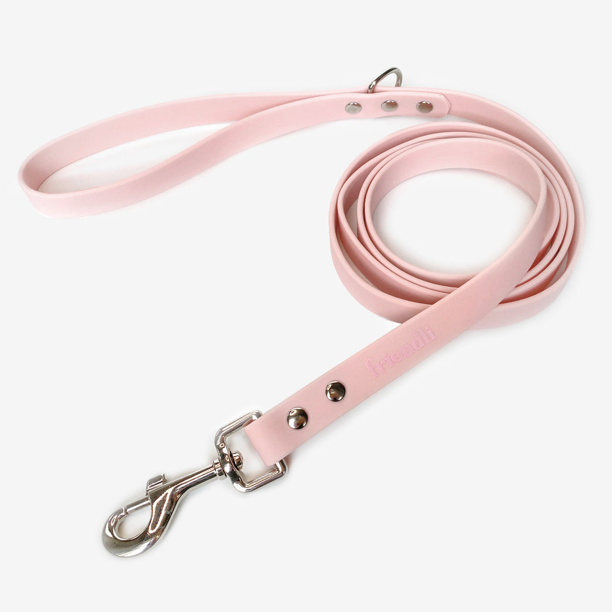 Bubblegum Waterproof Dog Leash, 6ft