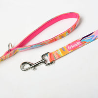 Pink Neoprene Dog Leash, 5ft