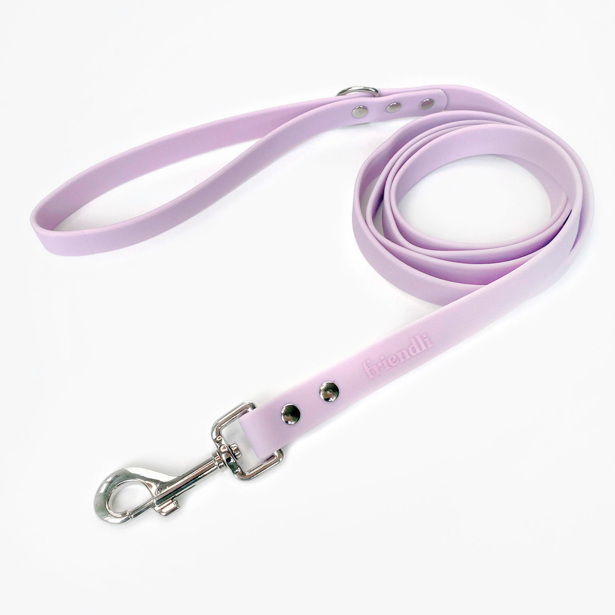 Lilac Waterproof Dog Leash, 6ft