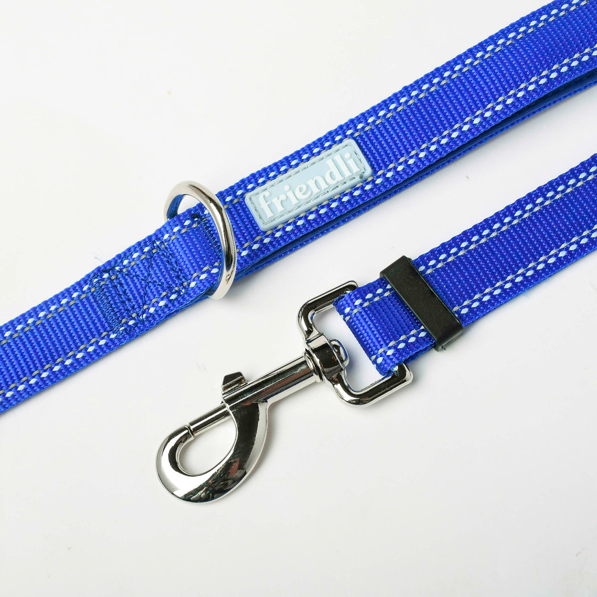 Sapphire Nylon Dog Leash, 4-6ft