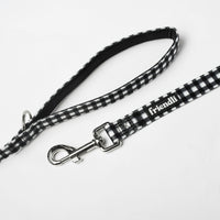 Checkered Neoprene Dog Leash, 5ft