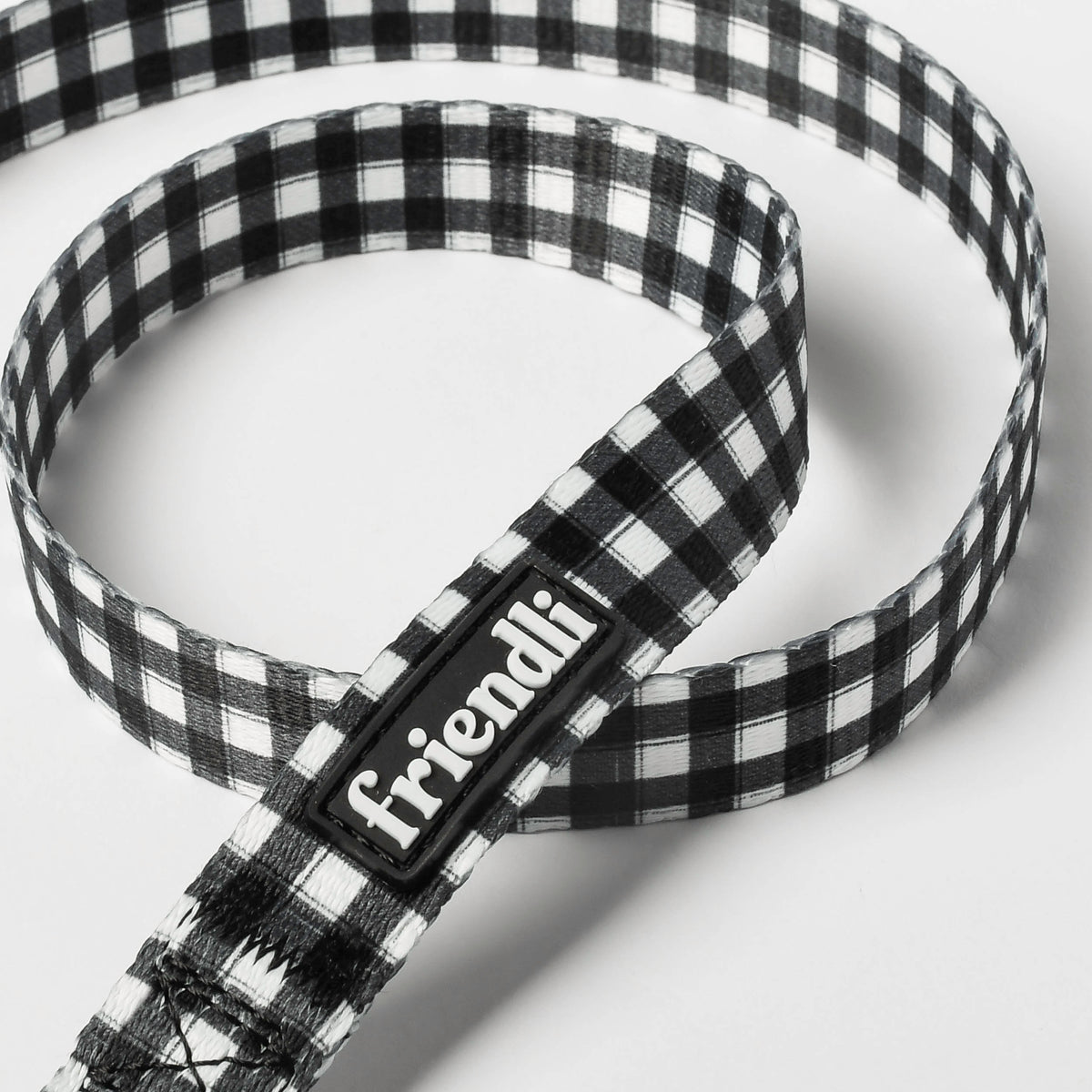 Checkered Neoprene Dog Leash, 5ft