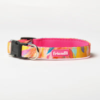 Pink Neoprene Dog Collar