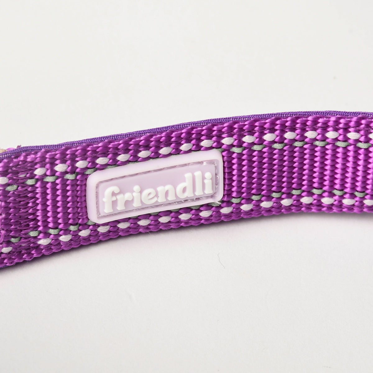 Grape Nylon Dog Collar