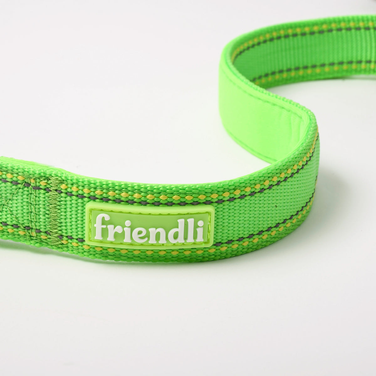 Lime Green Nylon Dog Collar