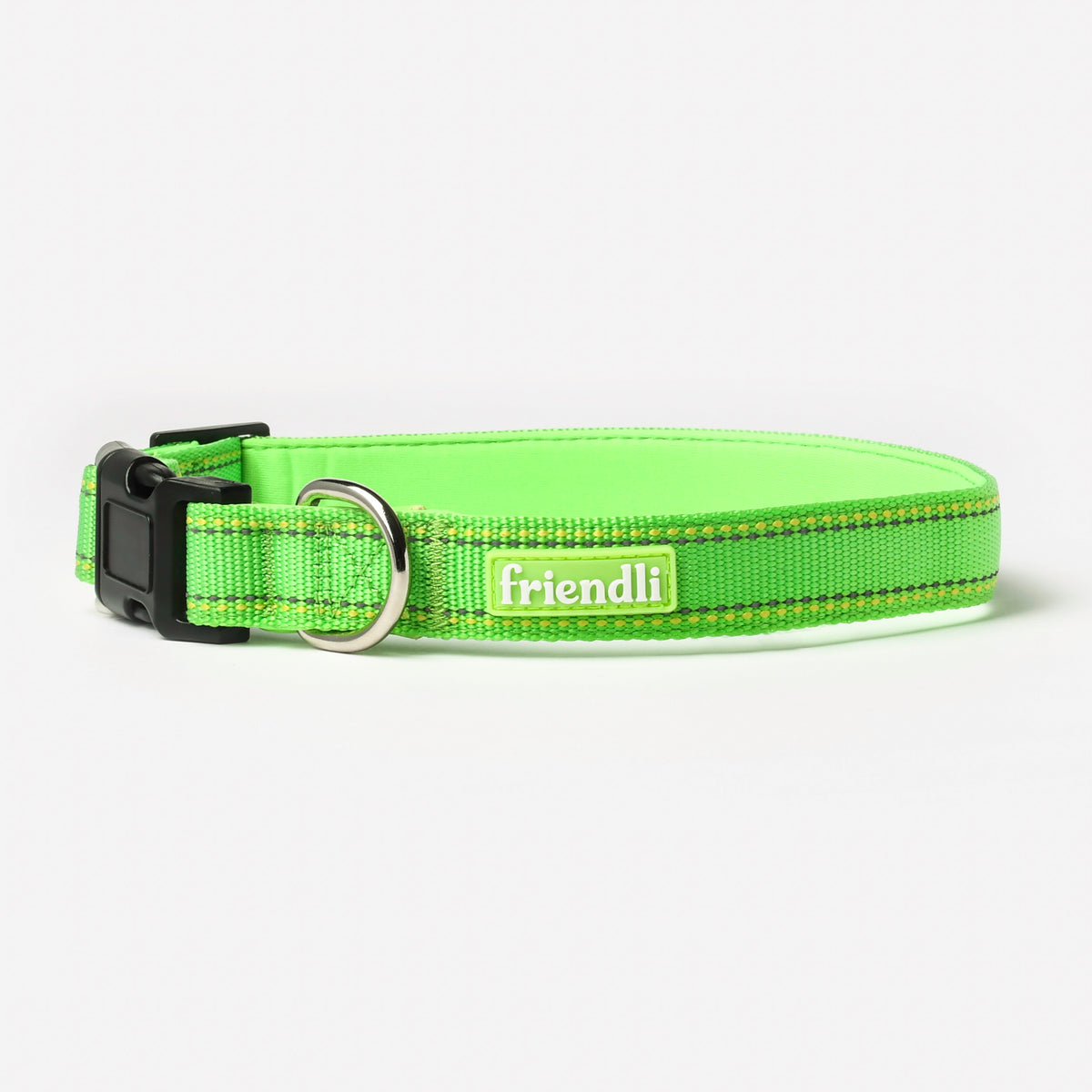 Lime Green Nylon Dog Collar