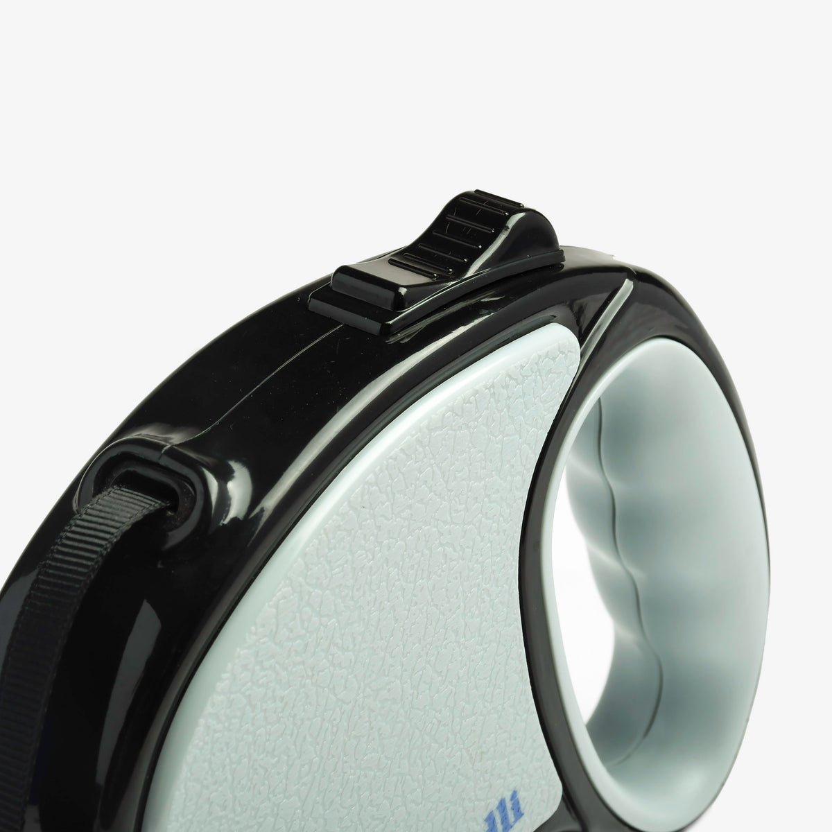 Snow Gray Retractable Dog Leash, Large