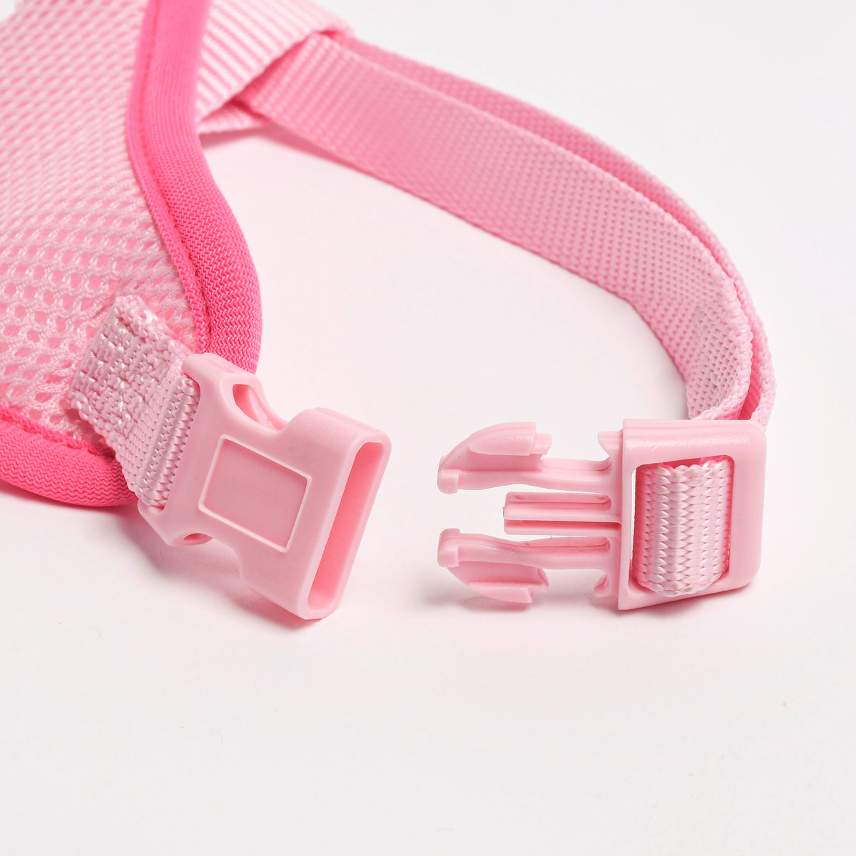 Bubblegum Pink Dog Mesh Harness