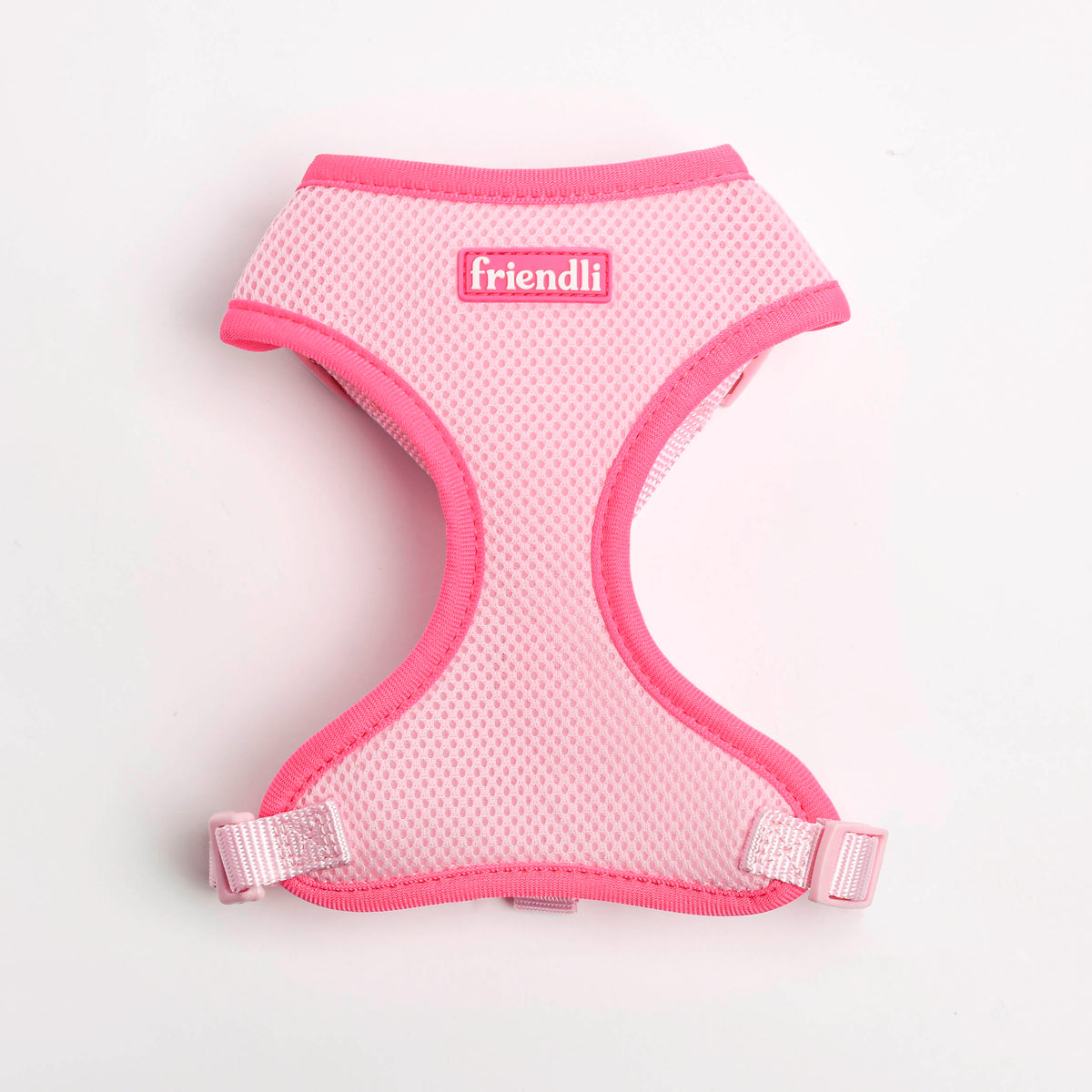 Bubblegum Pink Dog Mesh Harness