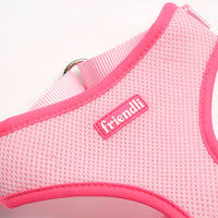 Bubblegum Pink Dog Mesh Harness