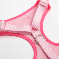 Bubblegum Pink Dog Mesh Harness