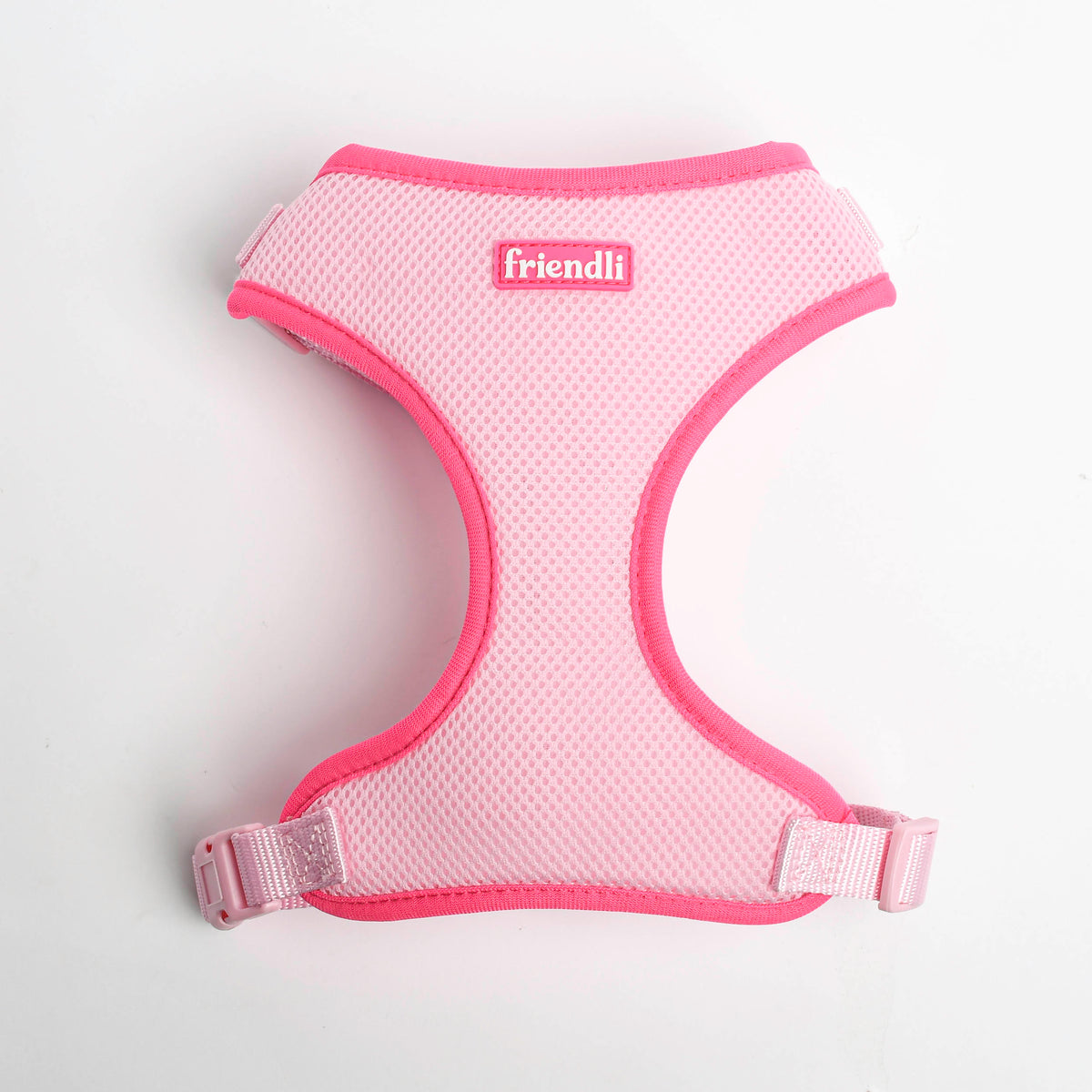 Bubblegum Pink Dog Mesh Harness