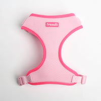 Bubblegum Pink Dog Mesh Harness