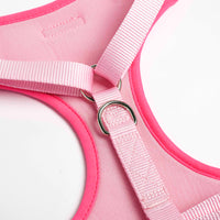 Bubblegum Pink Dog Mesh Harness