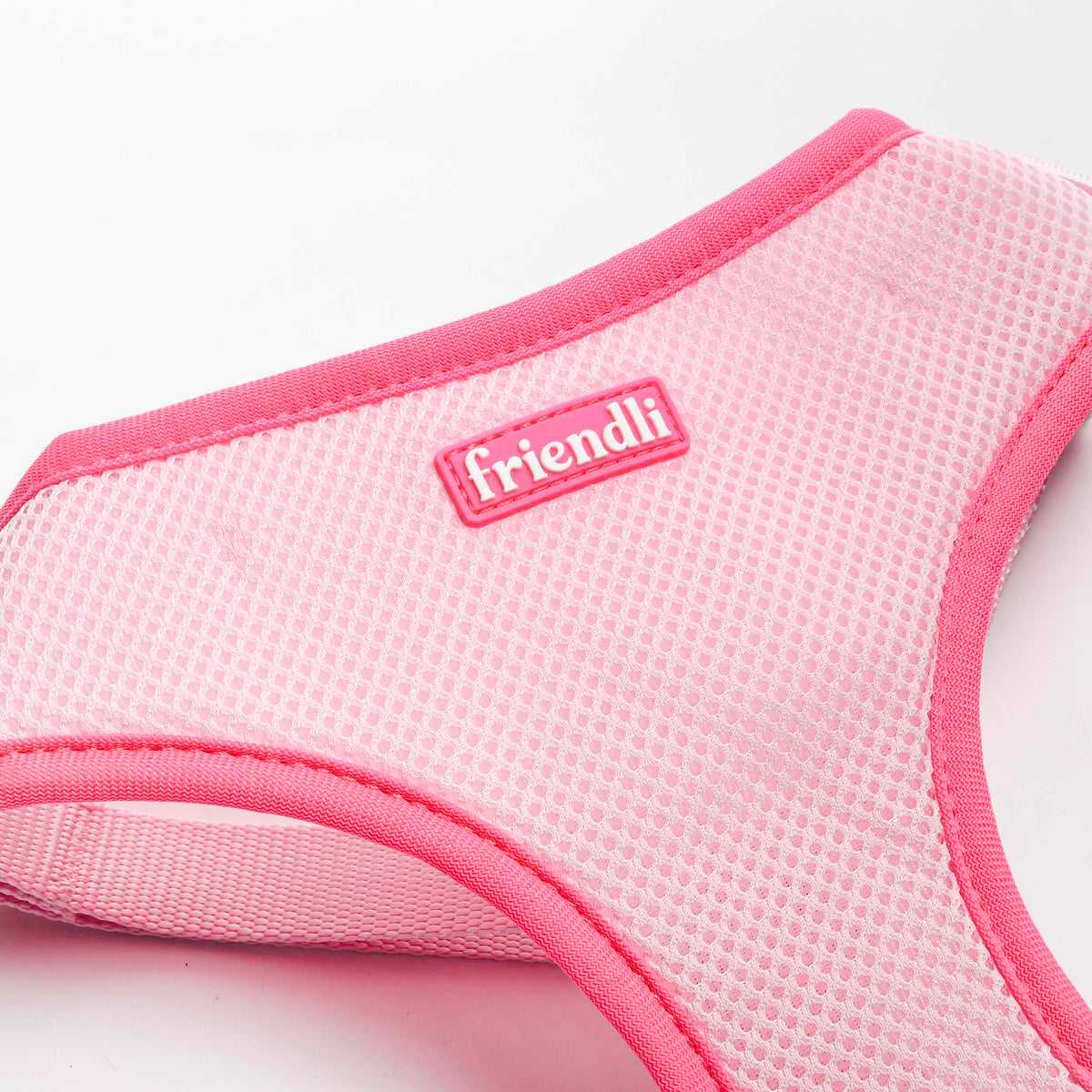 Bubblegum Pink Dog Mesh Harness