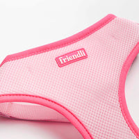 Bubblegum Pink Dog Mesh Harness