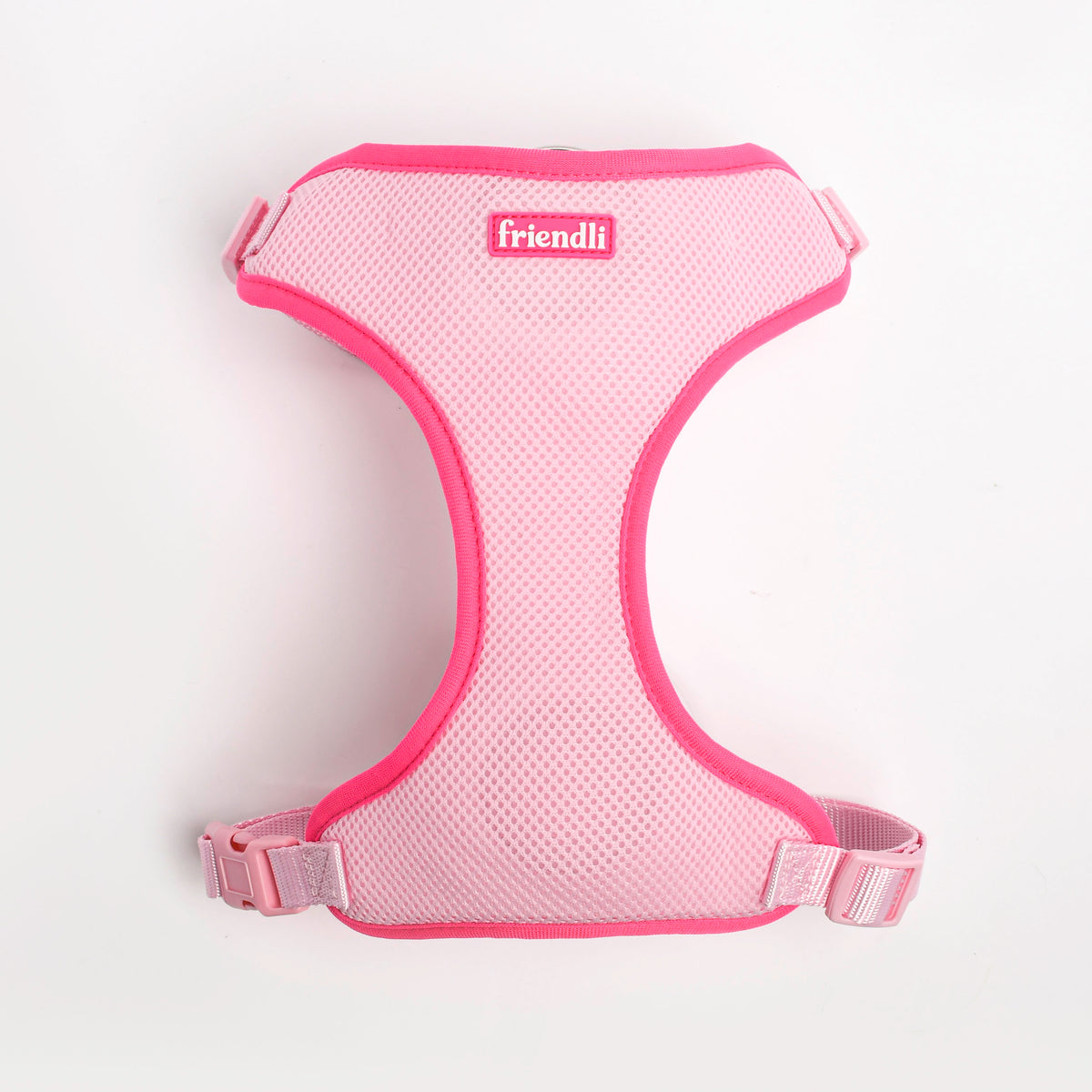 Bubblegum Pink Dog Mesh Harness