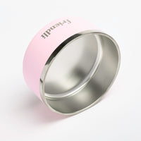 Bubblegum Stainless Steel Double Wall Dog Bowl, 32oz