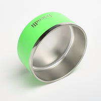 Cosmic Green Stainless Steel Double Wall Dog Bowl, 32oz