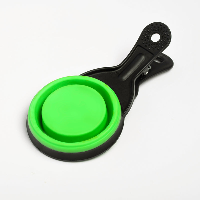 Collapsible Food Scoop/Clip, 1 Cup
