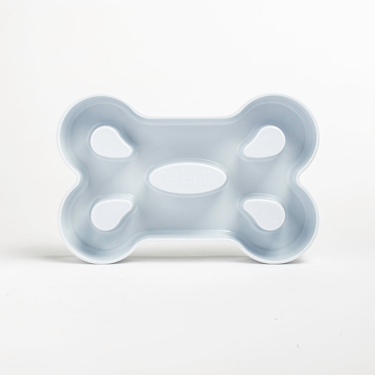 Plastic Bone Slow Feed Bowl