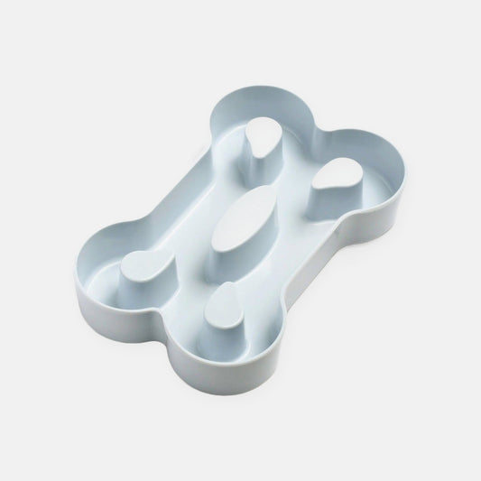 Plastic Bone Slow Feed Bowl
