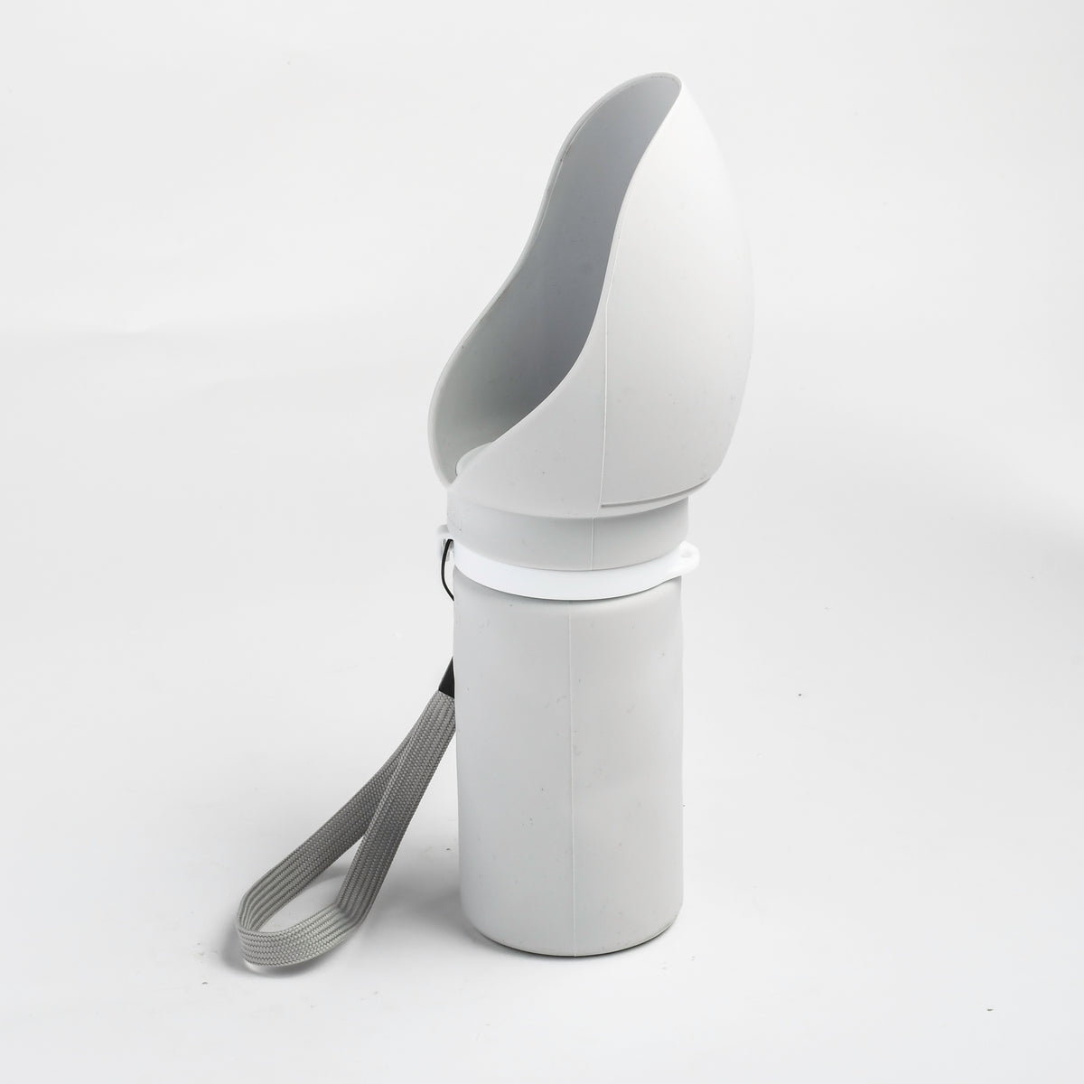 Pet Silicone Foldable Travel Water Bottle, 350ml