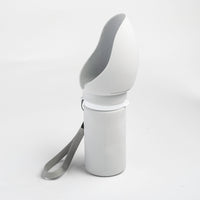 Pet Silicone Foldable Travel Water Bottle, 350ml