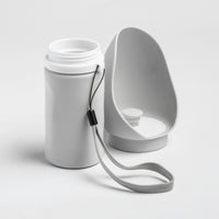 Pet Silicone Foldable Travel Water Bottle, 350ml