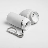 Pet Silicone Foldable Travel Water Bottle, 350ml