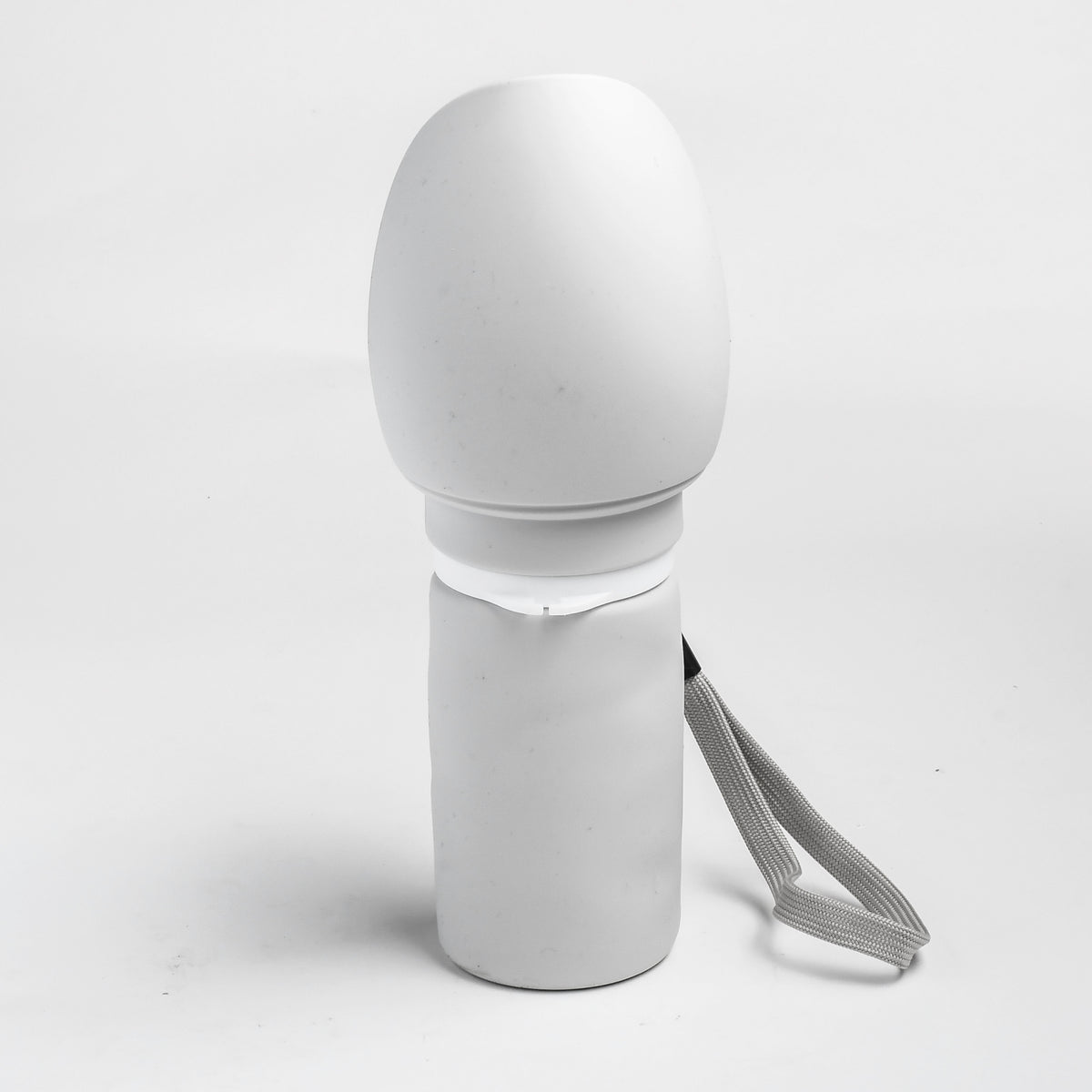 Pet Silicone Foldable Travel Water Bottle, 350ml