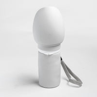 Pet Silicone Foldable Travel Water Bottle, 350ml