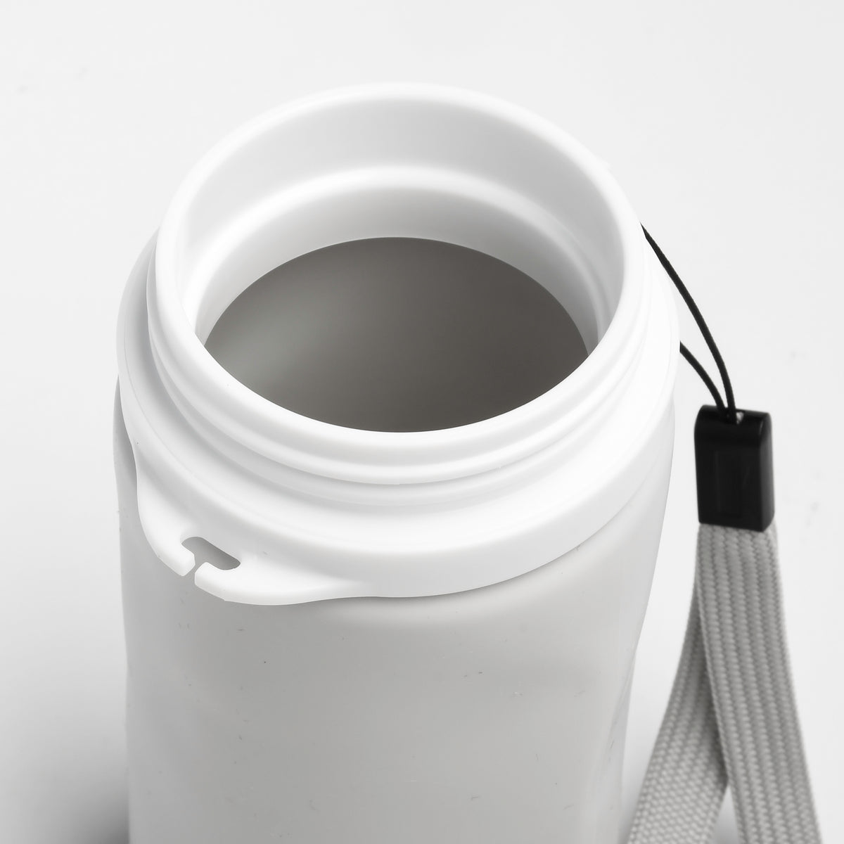 Pet Silicone Foldable Travel Water Bottle, 350ml