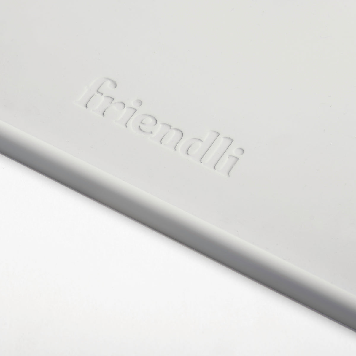 Snow Gray Silicone Placemat