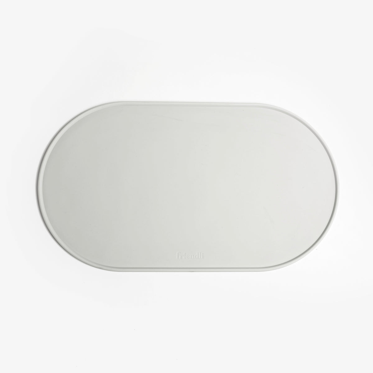 Snow Gray Silicone Placemat