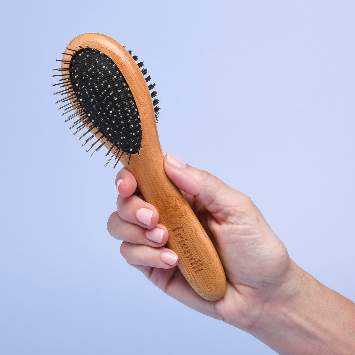 Double Sided Bamboo Brush, Small