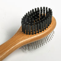Double Sided Bamboo Brush, Small