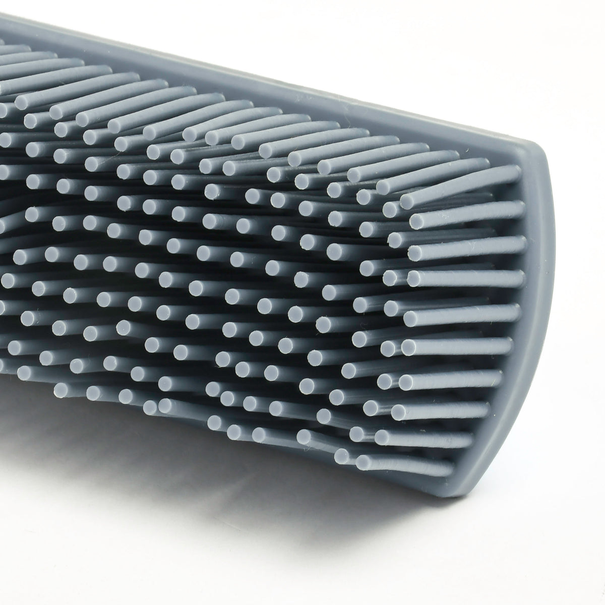 Dog Rubber Hair Removing Brush w/ Handle