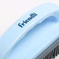 Dog Rubber Hair Removing Brush w/ Handle