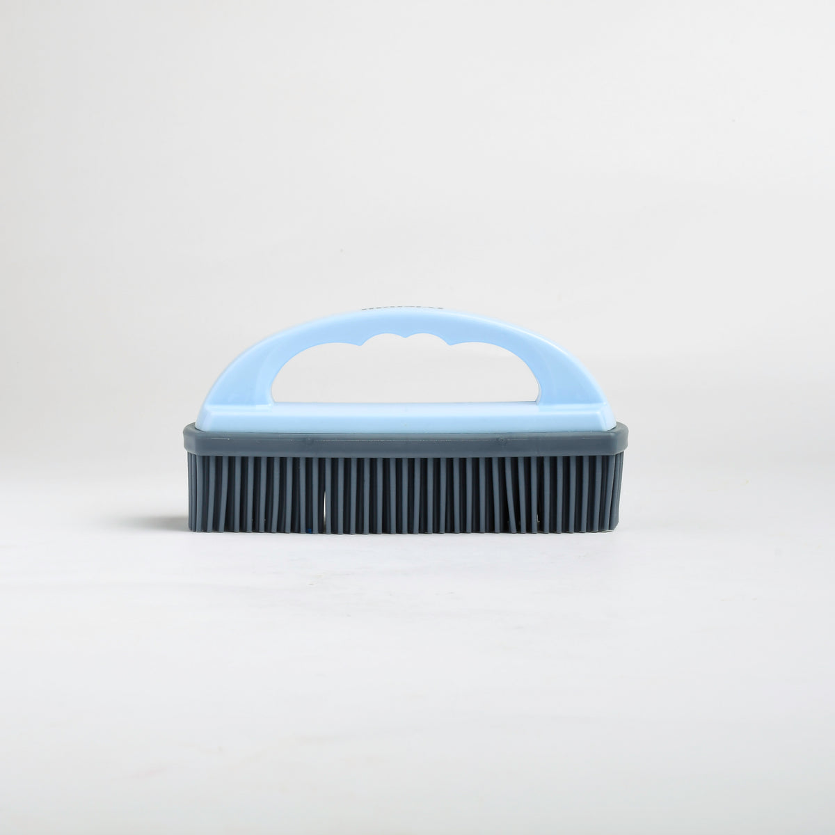 Dog Rubber Hair Removing Brush w/ Handle