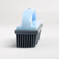 Dog Rubber Hair Removing Brush w/ Handle
