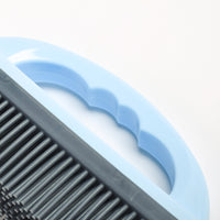 Dog Rubber Hair Removing Brush w/ Handle