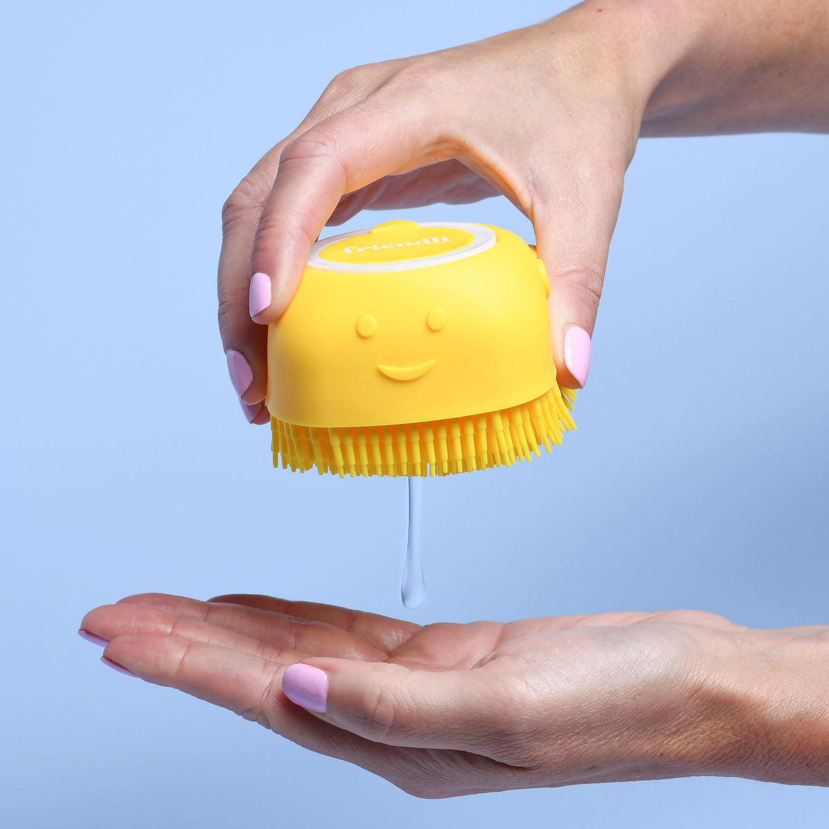 Shampoo Dispensing Grooming Brush