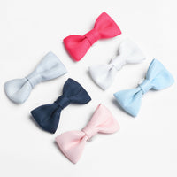 White/Pink Nylon Small Pet Bow Ties, 3ct