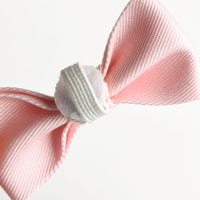 White/Pink Nylon Small Pet Bow Ties, 3ct