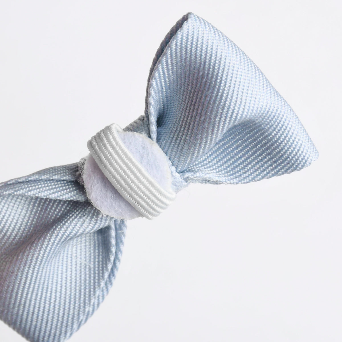Gray/Blue Nylon Small Pet Bow Ties, 3ct