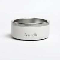 Snow Gray Stainless Steel Double Wall Bowl, 12oz