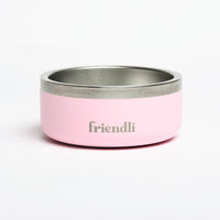 Bubblegum Stainless Steel Double Wall Bowl, 12oz